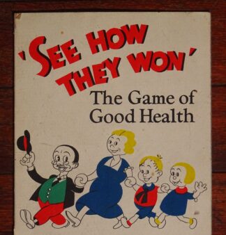 1930's See How They Won Game Board by Boots, England