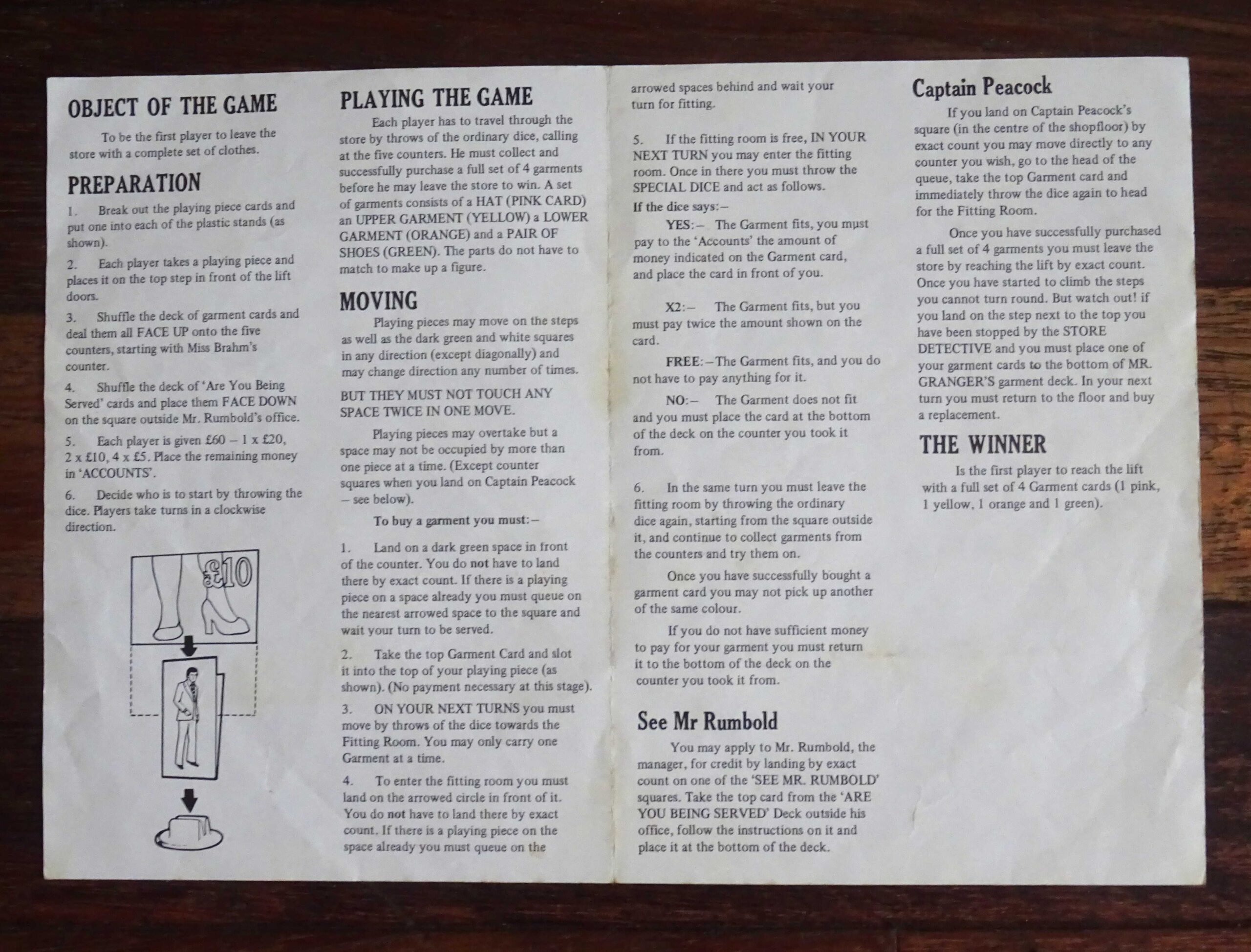 1975 "Are You Being Served?" Board Game by Denys Fisher, Wetherby, England - Image 14