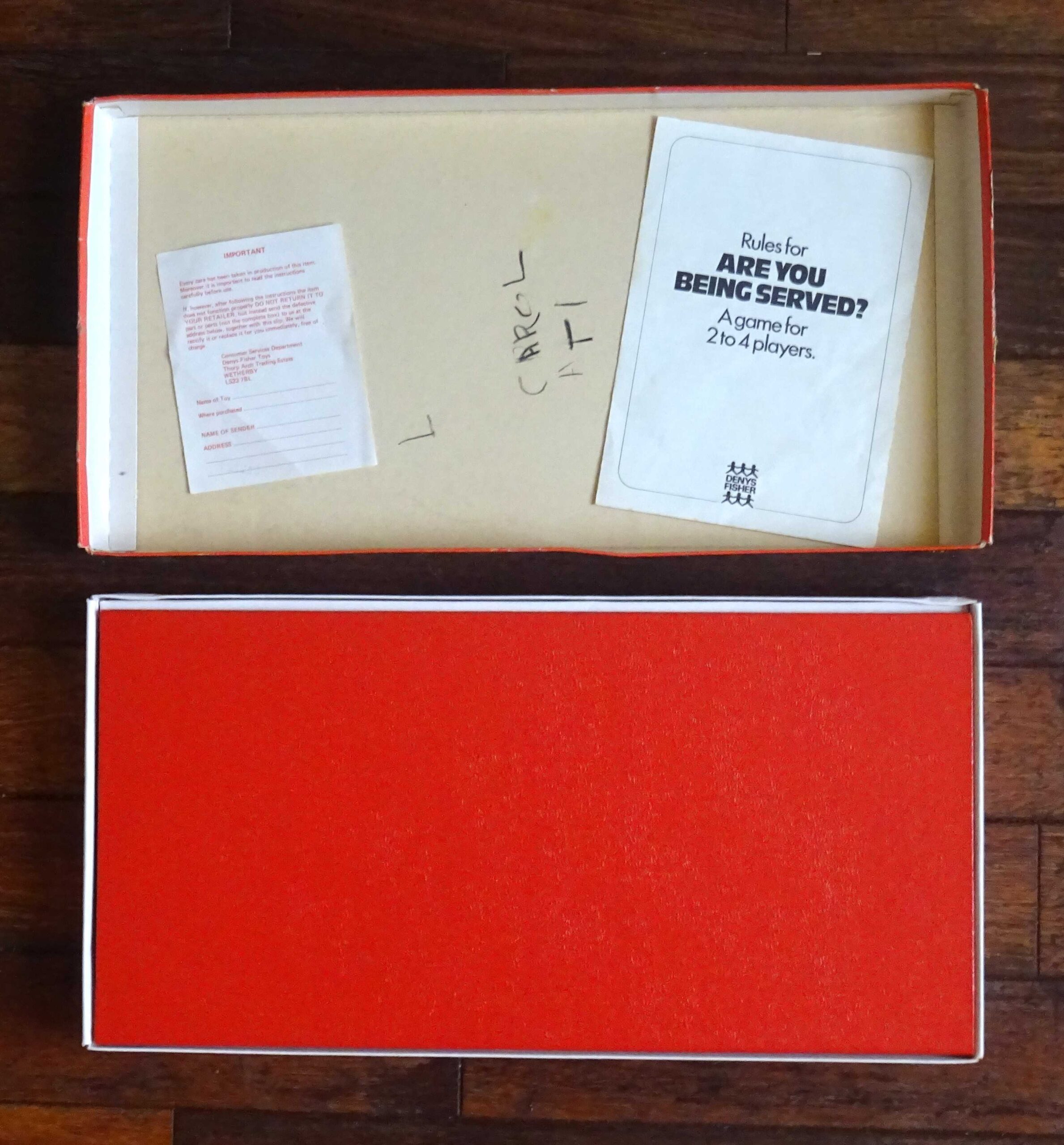 1975 "Are You Being Served?" Board Game by Denys Fisher, Wetherby, England - Image 3
