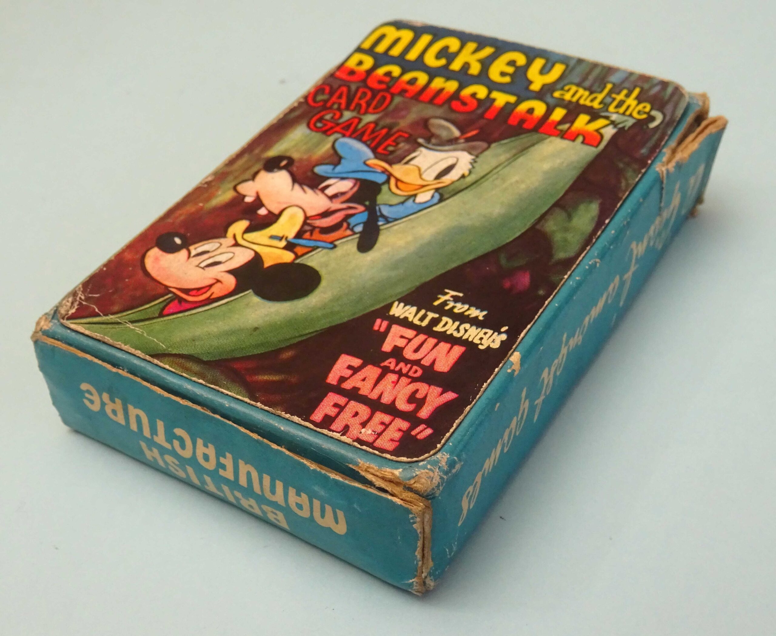 1947 Mickey and the Beanstalk, A Pepys Card Game, England - tomsk3000
