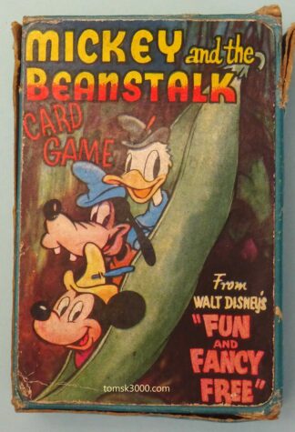 1947 Mickey and the Beanstalk, A Pepys Card Game, England