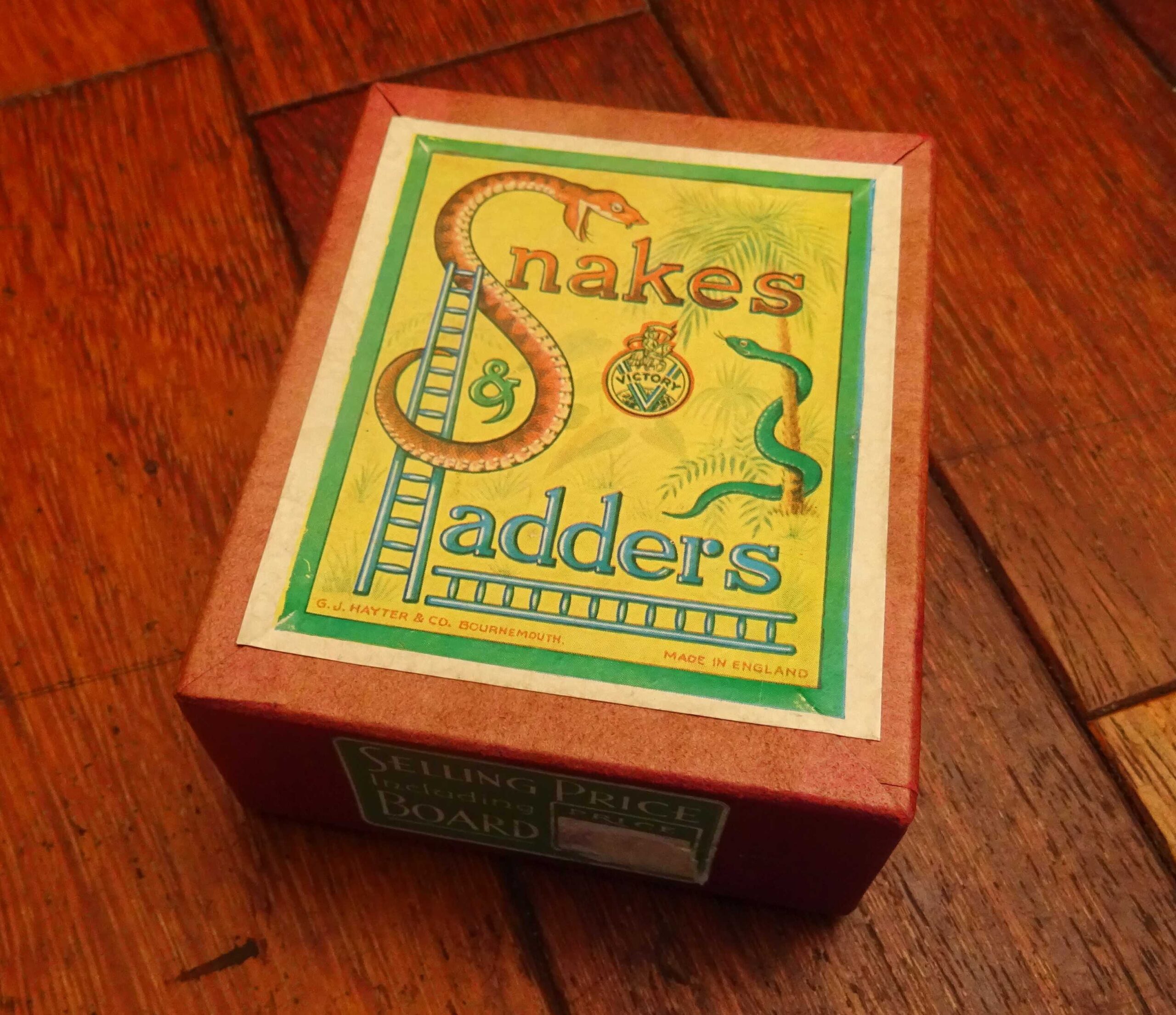 1930's Snakes and Ladders by G J Hayter of Bournemouth, England - Image 7