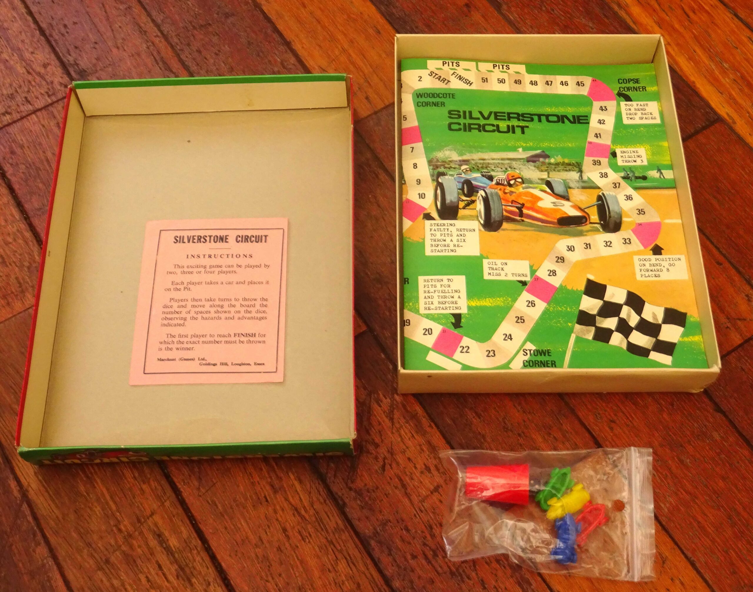 1960's Silverstone Circuit by Marchant Games, England - Image 4