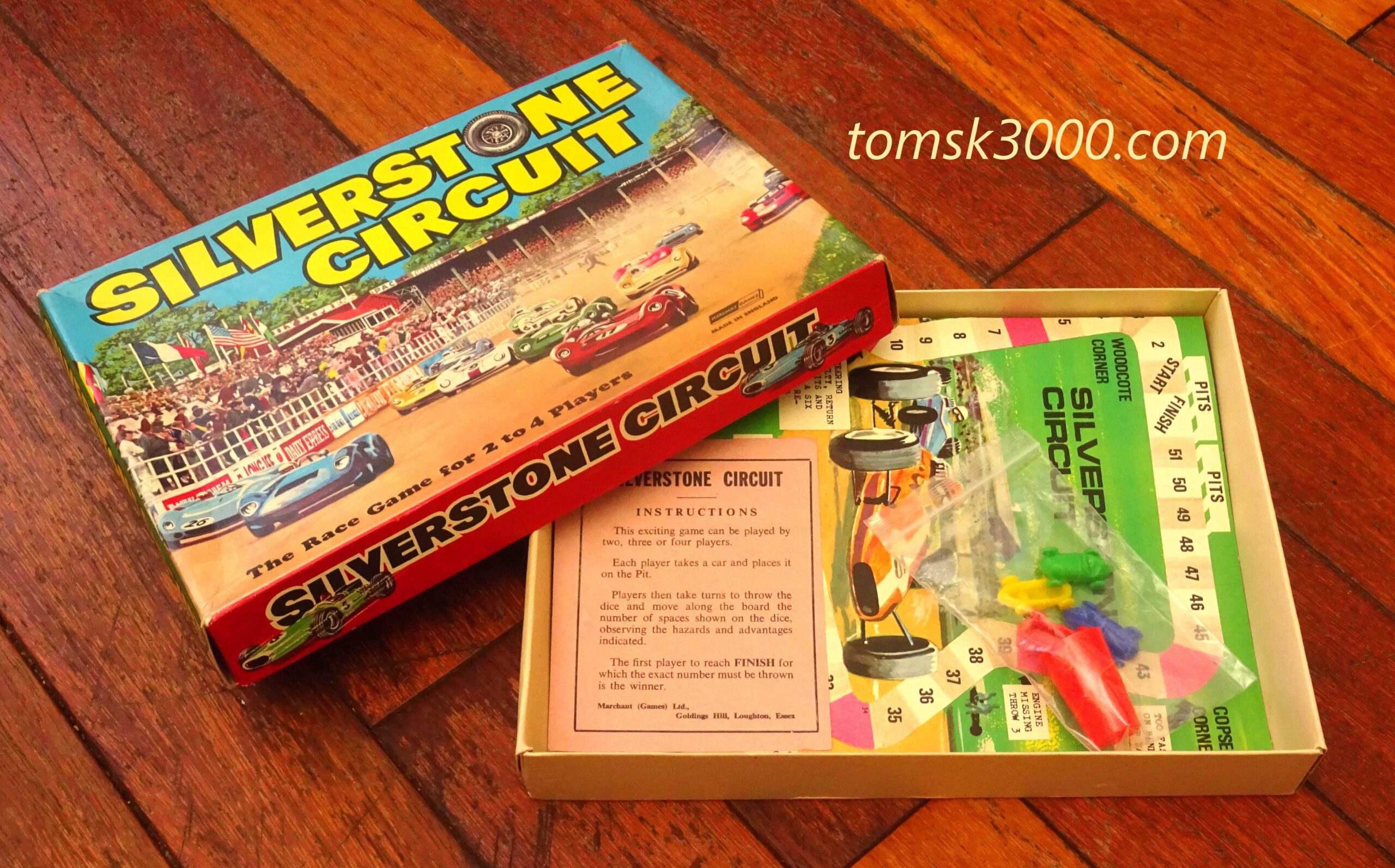 1960's Silverstone Circuit by Marchant Games, England - Image 3