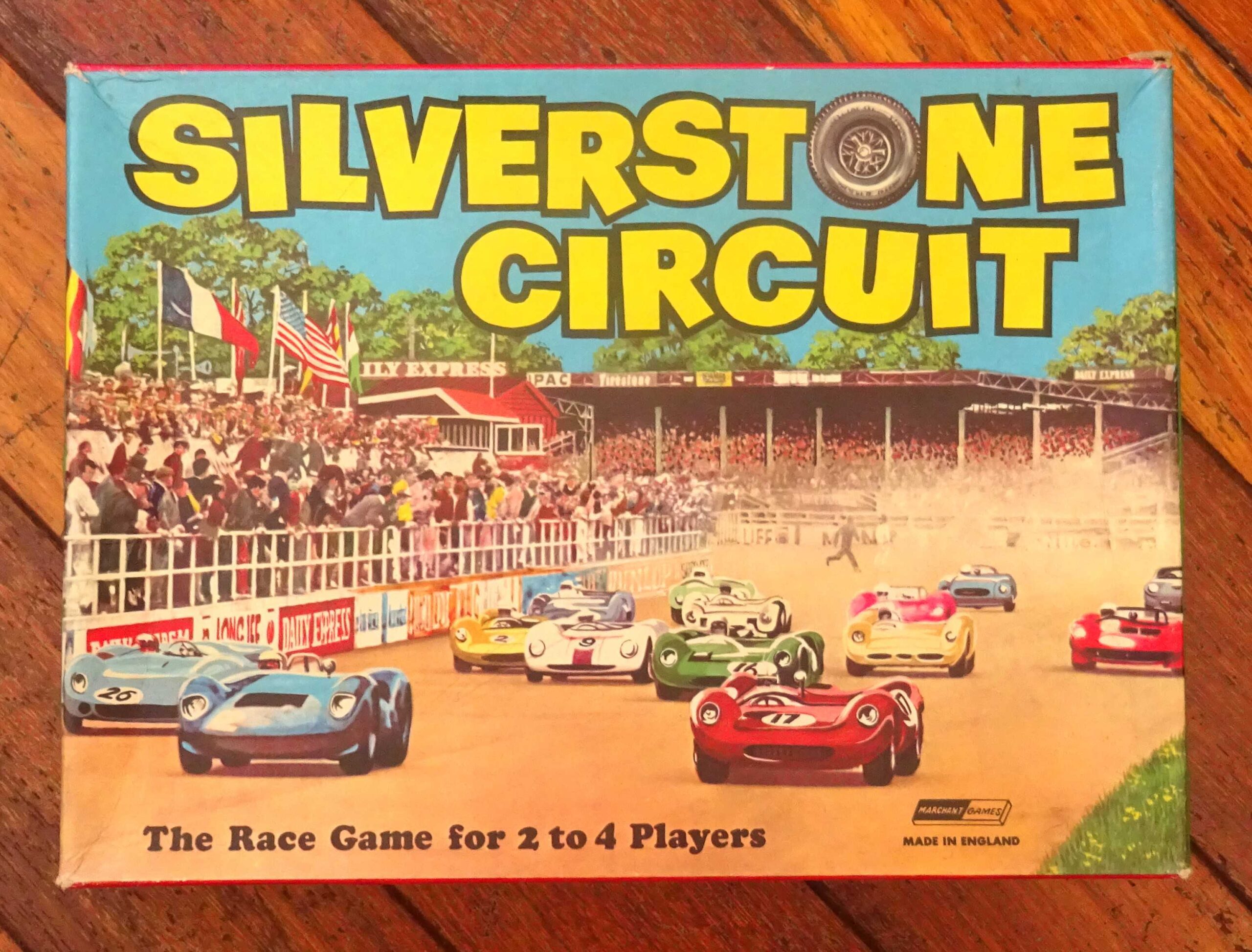 1960's Silverstone Circuit by Marchant Games, England
