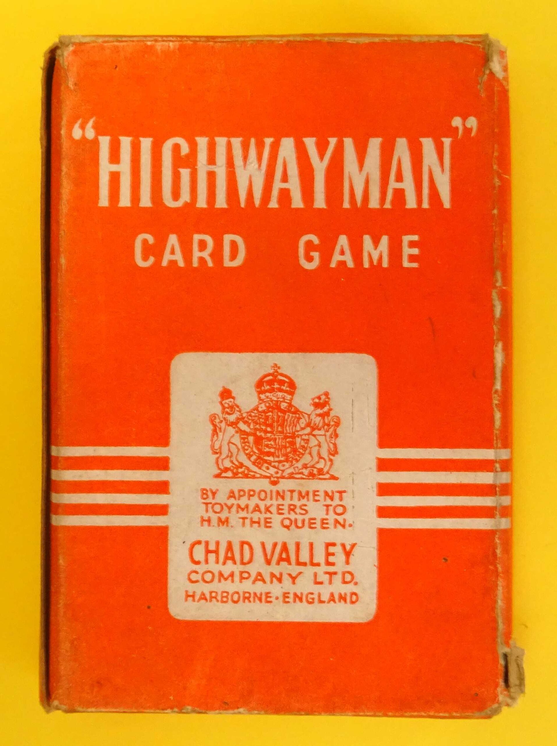 1950 Highwayman Card Game by Chad Valley, England - Image 2